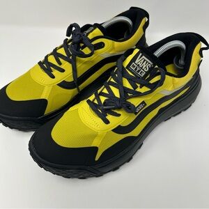 VANS MTE Crosspath Yellow Black Hiking Shoes Men's 11.5 VN000CVUYLW NEW